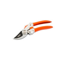 Секатор садовий MasterTool 200 мм ручки AL+PVC лезо SK5+тефлон