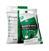 Удобрение органическое биогумус Fit Land 10 л