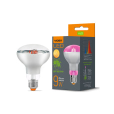 Фитолампа LED VIDEX Filament R80FF 09W E27 1200K