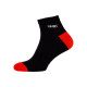Носки мужские Modna Zona RT1321-203 короткие спортивные черно-красные 43-46