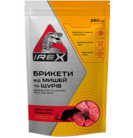Брикети парафінові від мишей та щурів Irex 250 г