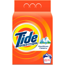 Стиральный порошок Tide Аква-Пудра Альпийская свежесть 2,1 кг