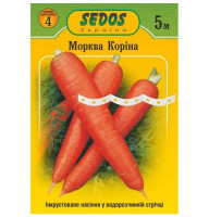 Семена на ленте Морковь Корина 5 м Sedos