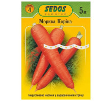 Семена на ленте Морковь Корина 5 м Sedos