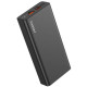 Дополнительная батарея Power Bank Earldom ET-PD22 20000 mAh Metal Alloy QC3.0 PD2.0 PD3.0 22.5W black (PB-000122)