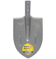 Лопата штикова MasterTool 210х290х405 мм молоткове фарбування