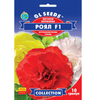 Семена Бегония Роял F1 смесь крупноцветковая 10 сем GL Seeds