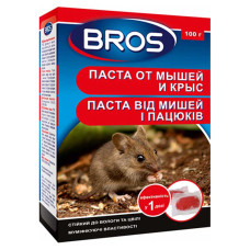 Паста від мишей Bros 100 г
