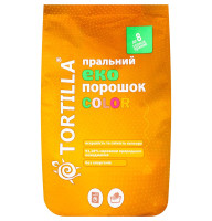 Пральний еко порошок для кольорових речей Tortilla (дой-пак) 400 г