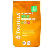 Стиральный эко порошок для цветных вещей Tortilla (дой-пак) 400 г