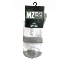 Шкарпетки чоловічі Modna Zona RT1321-133 середні Sport біло-сірі 39-42
