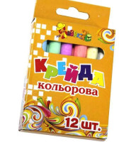 Мел цветной Незнайка Leader 6 цветов 12 шт (825510)