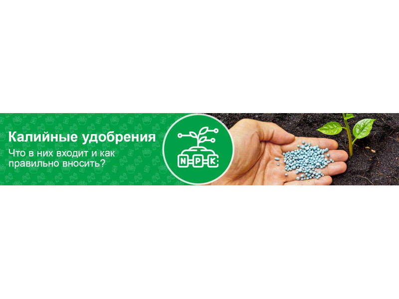 Калійні добрива – що це таке, види, як застосовувати
