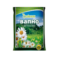 Добриво Вапно для розкислення ґрунту 20 кг