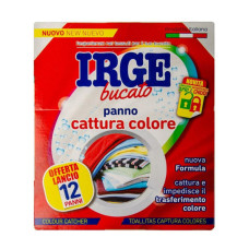 Салфетки-ловушка для стирки цветных вещей IRGE 12 шт