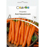 Насіння Морква Амстердамська 10 г Садиба