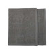 Салфетка махровая жаккардовая GM Textile серая 25*45 см