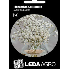Насіння гіпсофіл махровий білий багаторічний 0.1 г LedaAgro