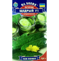 Насіння Огірок Щедрий F1 GL Seeds 0,4 г