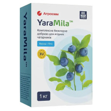 Добриво безхлорне YaraMila для лохини, чорниці, ягідних кущів Весна-Літо 1 кг