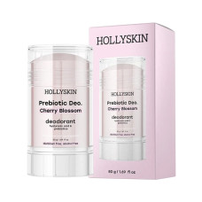 Парфумований дезодорант з гіалуроновою кислотою та пребіотиками Hollyskin Prebiotic Deo Cherry Blossom 50 г