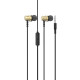 Наушники проводные SkyDolphin SR28 Metal Golden (HF-000472)