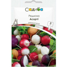 Семена Редис Асорти 3 г Садиба