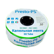 Капельная лента эмиттерная 3D Tube капельницы через 30 см, длина 1000 м (3D-30-1000)