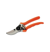Секатор садовый MasterTool 215 мм ручки AL+PVC съемное лезвие SS