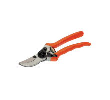 Секатор садовий MasterTool 215 мм ручки AL+PVC лезо знімне SS