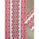Рушник вафельний GM Textile з принтом вишивки 35*61 см
