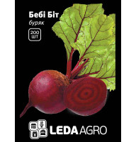 Насіння Буряк Бебі Біт 200 шт LedaAgro