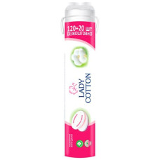 Ватні диски Lady Cotton 120+20 шт