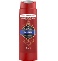 Гель для душа + шампунь Old Spice Captain 250 мл