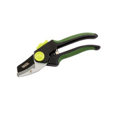 Секатор садовий MasterTool 200 мм ручки ABS TPR лезо Mn 65+тефлон ковадло
