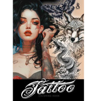 Раскраска Tattoo 210х297 мм 8 листов 24141