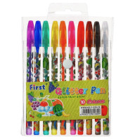 Набор гелевых ручек Josef Otten Glitter pens 10 цветов (528-10)