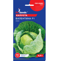 Насіння Капуста Валентина F1 0,5 г