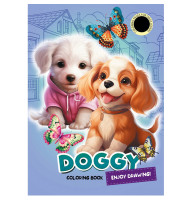 Раскраска Doggy 210х297 8 листов 23332