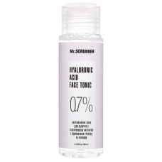 Тоник для лица с гиалуроновой кислотой Mr.SCRUBBER Hyaluronic Acid Face Tonic 0,7% 80 мл