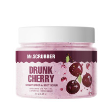 Крем-скраб для рук и тела Mr.SCRUBBER Drunk cherry с ароматом пьянящей вишни 250 г