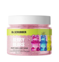 Крем-скраб для рук и тела Mr.SCRUBBER Berry bears с ароматом ягодных желейных мишек 250 г