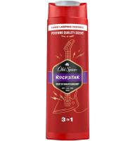 Гель для душа + шампунь Old Spice Rockstar 400 мл
