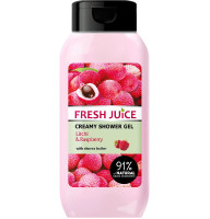Крем-гель для душу Fresh Juice Litchi & Raspberry 400 мл