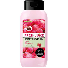 Крем-гель для душа Fresh Juice Litchi & Raspberry 400 мл