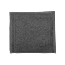 Серветка махрова жакардова GM Textile сіра 25*25 см