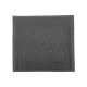 Салфетка махровая жаккардовая GM Textile серая 25*25 см