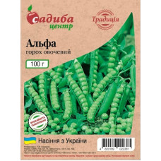 Насіння гороху Альфа 100 г Традиція