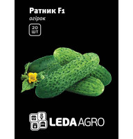 Насіння Огірок Ратник F1 напівбукетний 20 шт LedaAgro