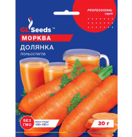 Насіння Морква Долянка F1 GL Seeds 20 г